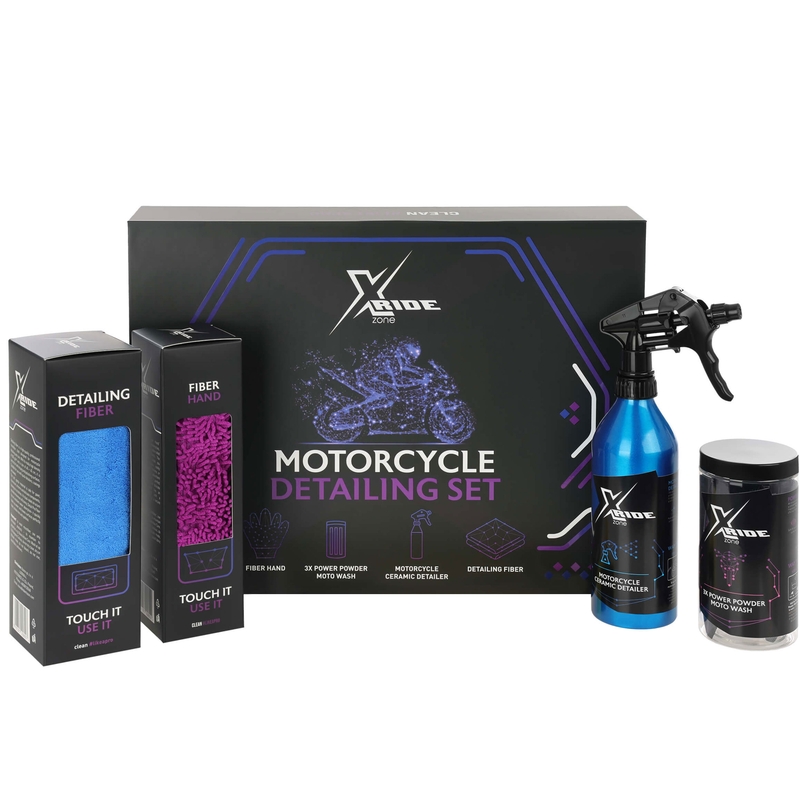Komplet za podrobno čiščenje motornih koles Xzone