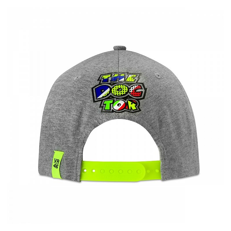 Ženska kapa VR46 Valentino Rossi siva