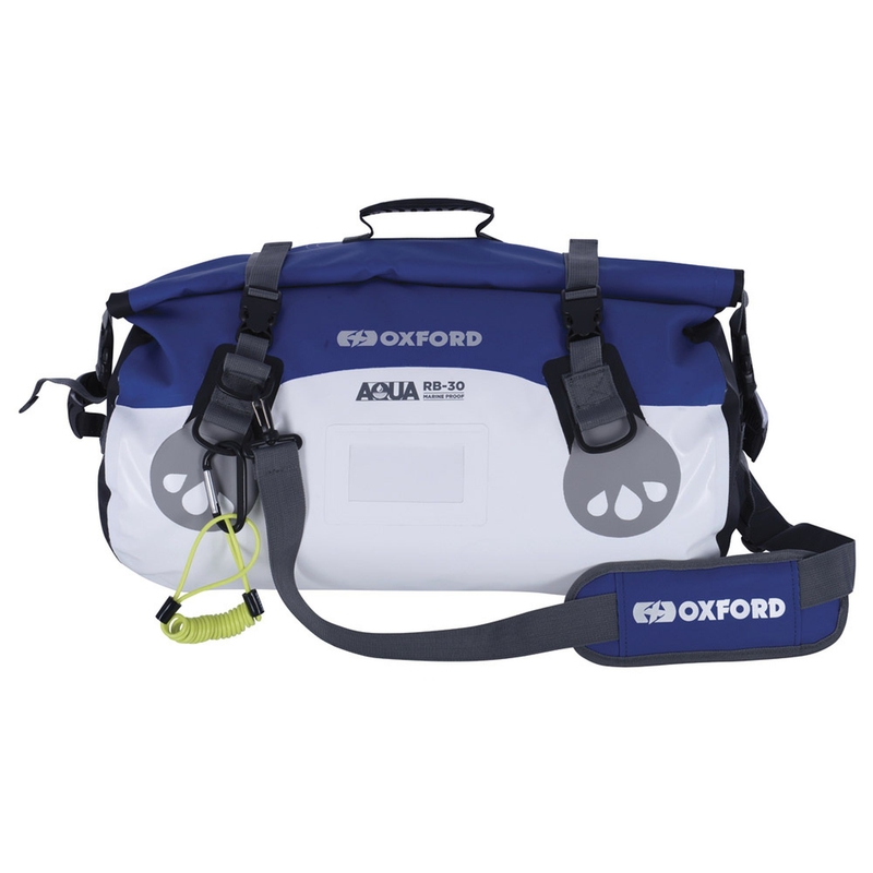 Nepremočljiva vrečka za zvitke Oxford Aqua RB-30 belo-modra