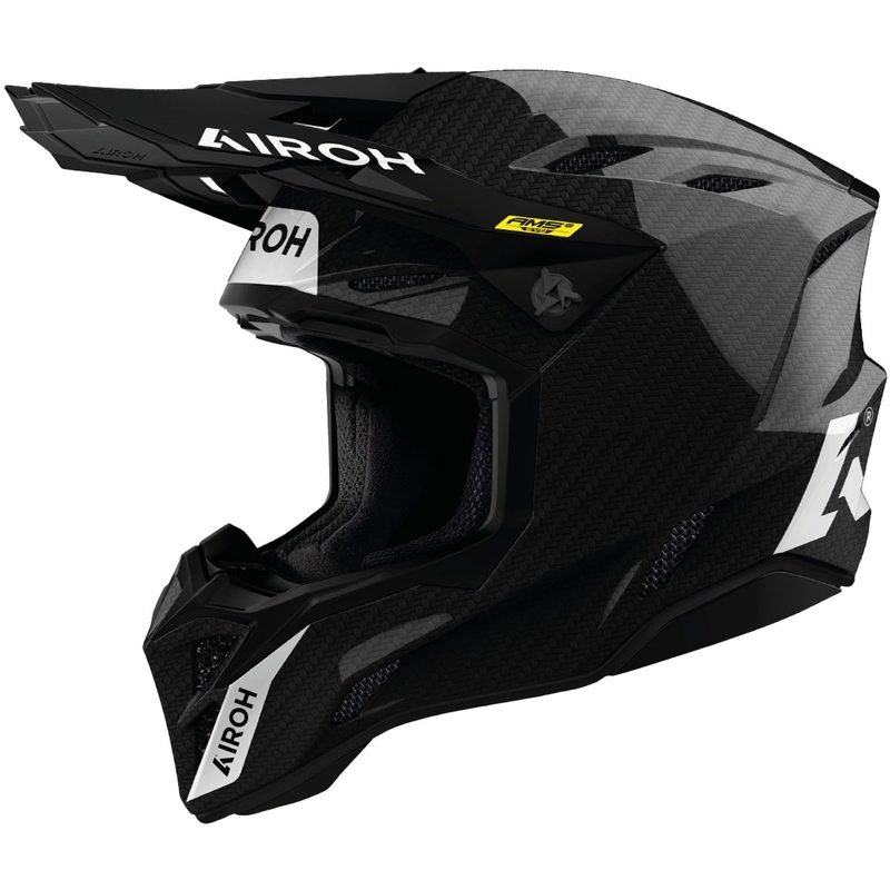 Motokros čelada Airoh Factory FIM Carbon Glossy