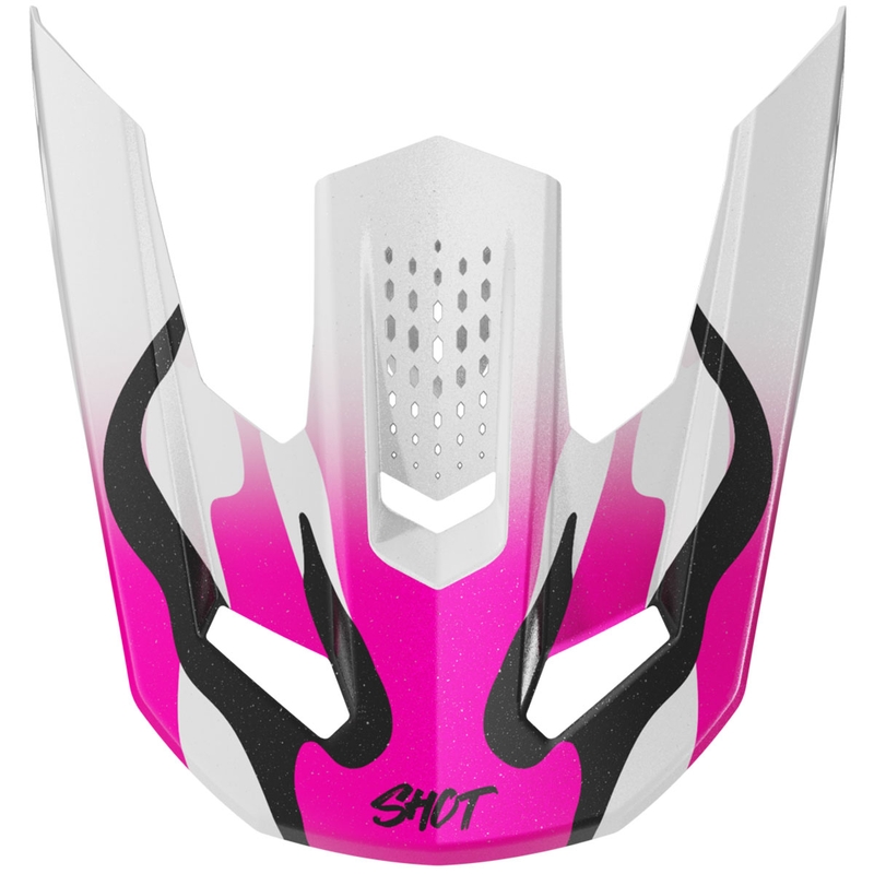 Vizir za čelade Shot Speed Beast biserno roza