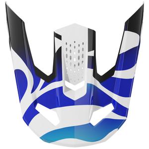 Vizir za čelade Shot Speed Ghost, sijajno modre barve