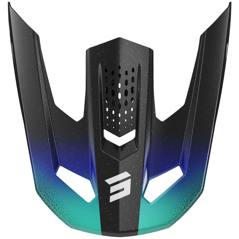 Vizir za čelade Shot Speed Olymp biserno modre barve