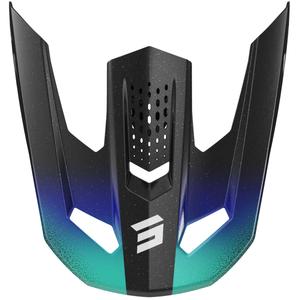 Vizir za otroške čelade Shot Speed Olymp biserno modre barve