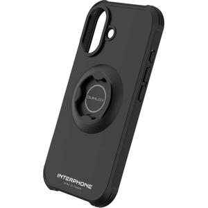 Interphone QUIKLOX Tetraforce - ovitek za Apple iPhone 17, črn