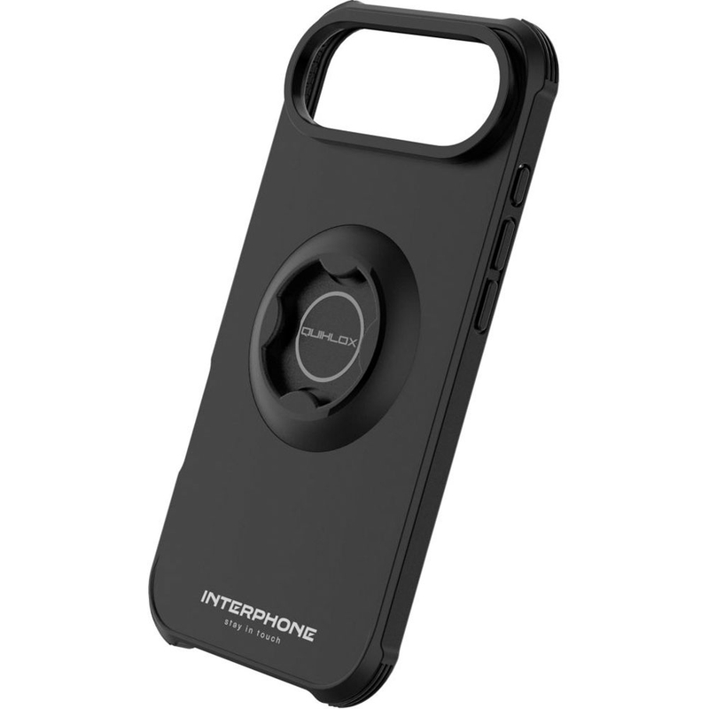 Ovitek za interfon QUIKLOX Tetraforce - Apple iPhone 17 Air črne barve