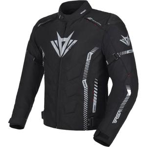Motoristična jakna RSA Rider black-grey-red