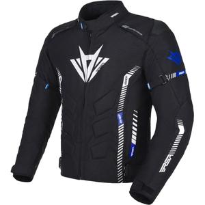 Motoristična jakna RSA Rider black-white-blue