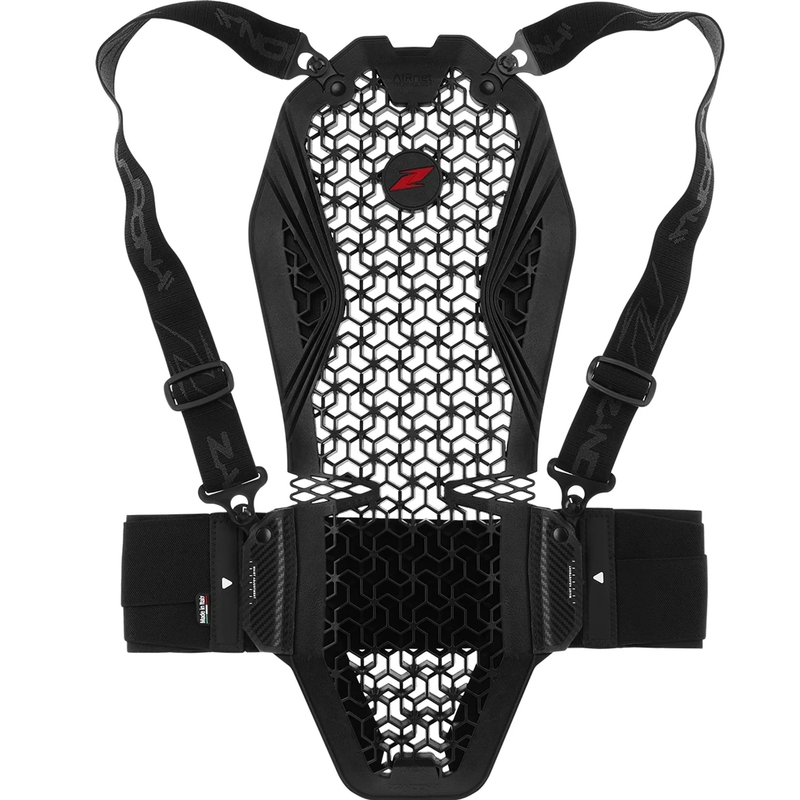 Ščitnik za hrbet Zandona AIRnet Back PRO X7 (168 - 177 cm) črn