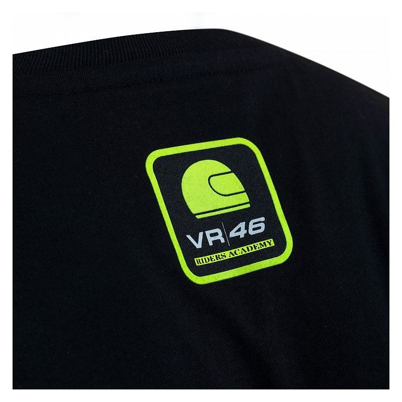 Majica VR46 Valentino Rossi RIDERS ACADEMY črna