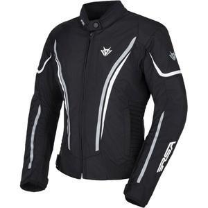 Ženska motoristična jakna RSA Wasp Black-Grey-White