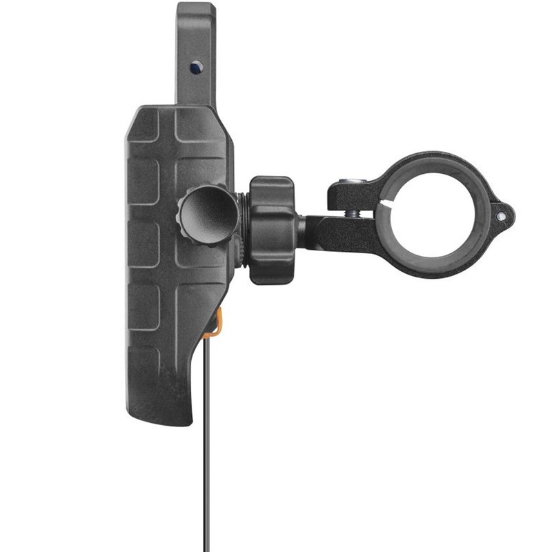 Držalo za telefon Interphone Crab z brezžičnim polnjenjem in USB-C črne barve
