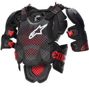 Ščitnik za telo Alpinestars A-10 2 črno-antracitno-rdeč