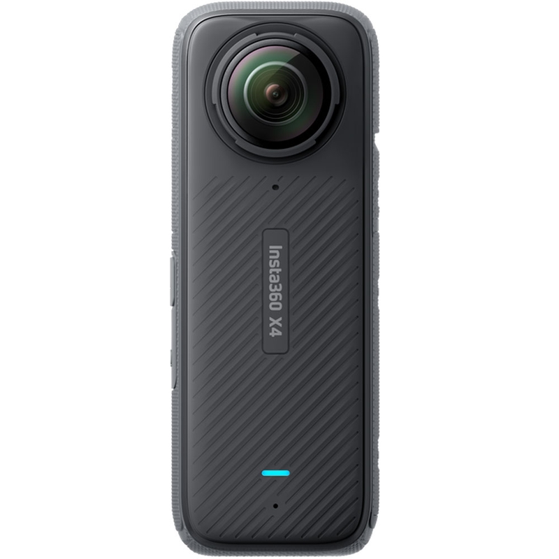 Akcijska kamera Insta360 X4 za motoriste v paketu, črna