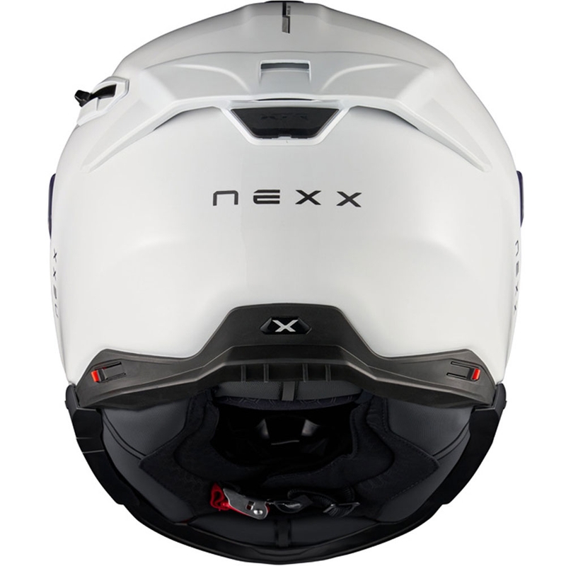 Nexx X.TR Plain Full Face motoristična čelada bela