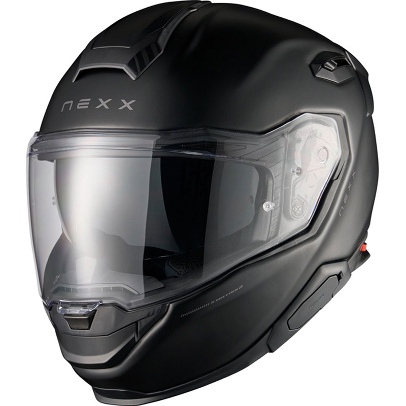 Nexx X.TR Plain Full Face motoristična čelada, mat črna
