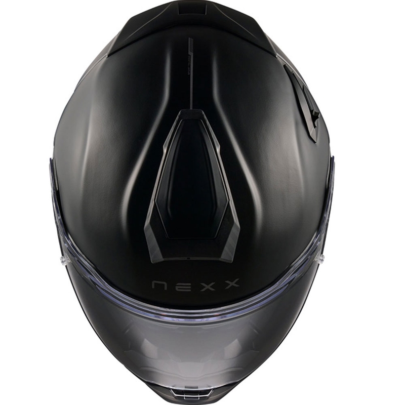 Nexx X.TR Plain Full Face motoristična čelada, mat črna