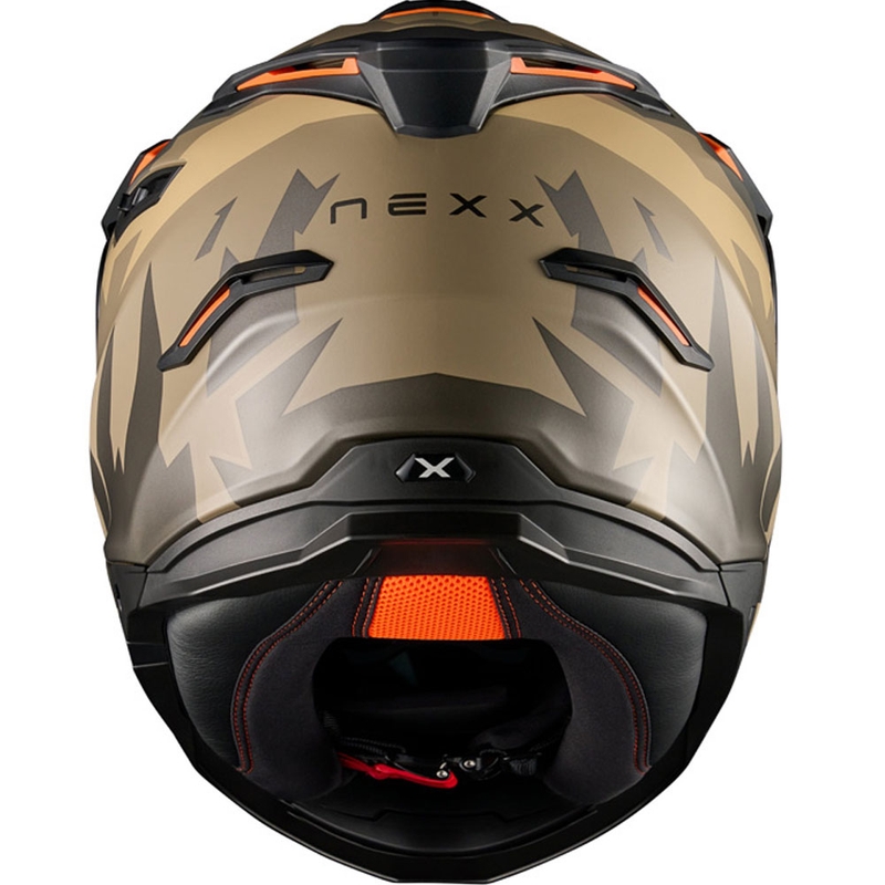 Enduro motoristična čelada NEXX Y.TRAVL Primal mat peščeno-siva
