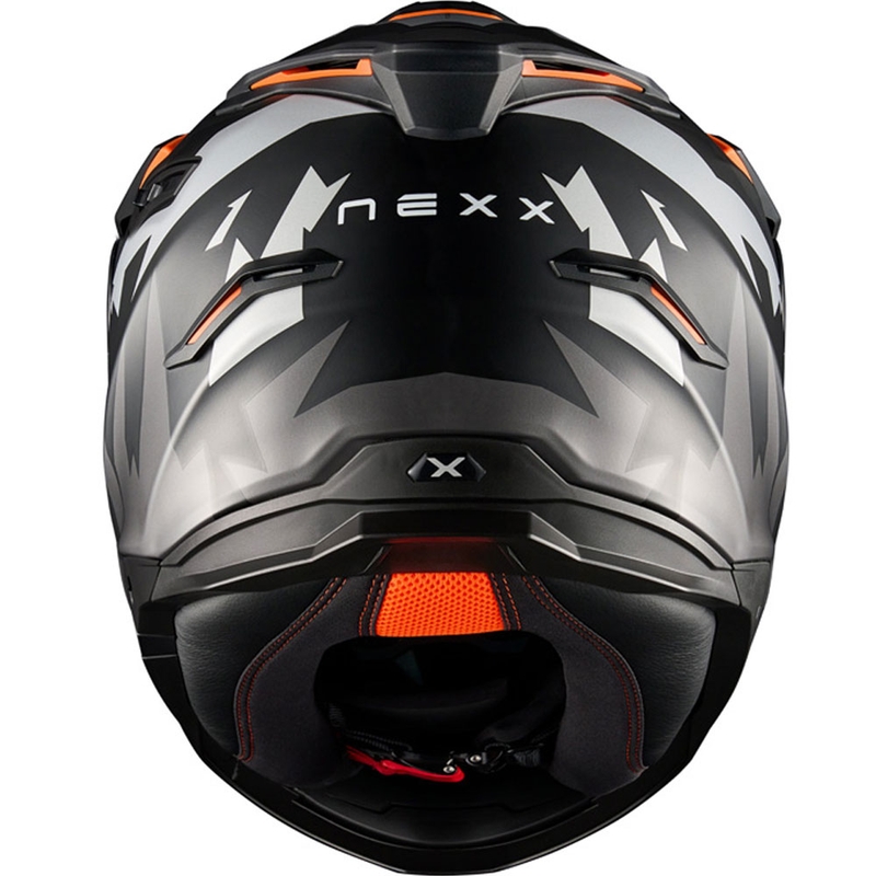 Enduro motoristična čelada NEXX Y.TRAVL Primal mat črno-siva