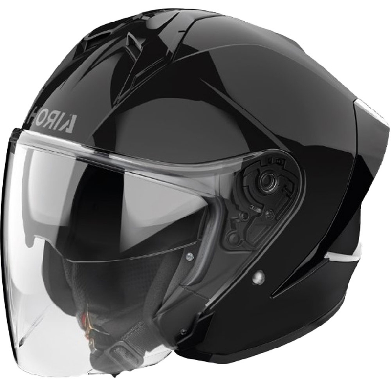 Airoh H21 Color odprta motoristična čelada črne barve