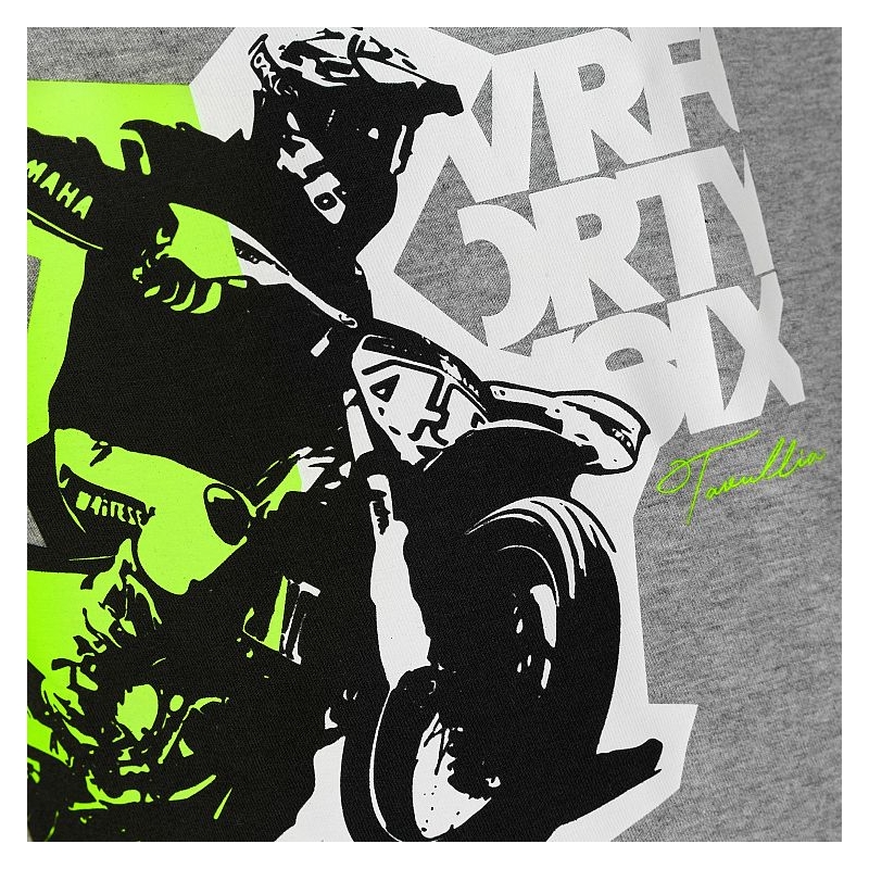 Otroška majica VR46 Valentino Rossi siva