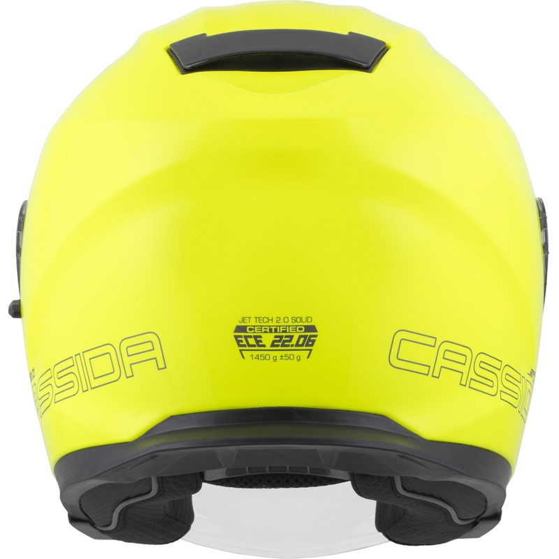 Cassida Jet Tech 2.0 RoTo odprta motoristična čelada fluo rumeno-črno-siva