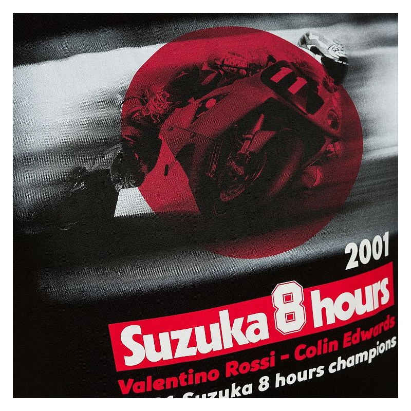 Majica VR46 Valentino Rossi SUZUKA 8 HOURS črna