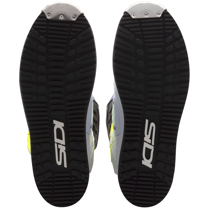Motoristični škornji SiDi Crossair HD End BB002 vijolično-rumeno-beli