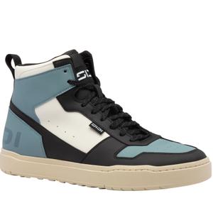 Moto škornji SiDi Lynx črno-mrzlo sivi