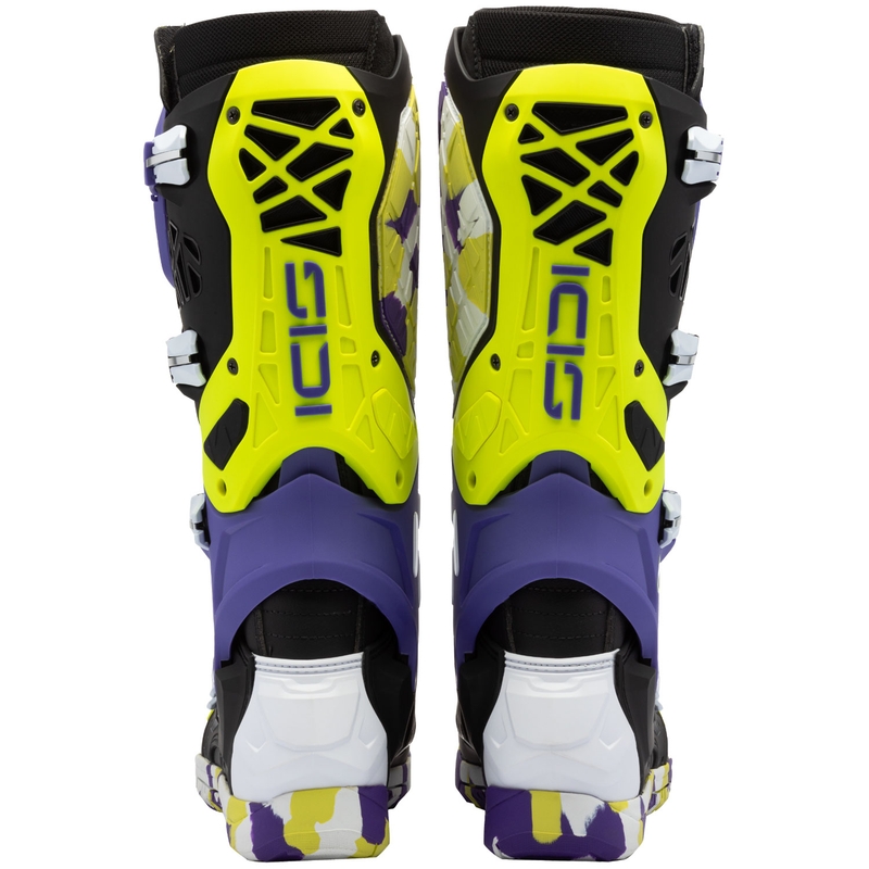Moto škornji SiDi Crossair X črno-vijolični