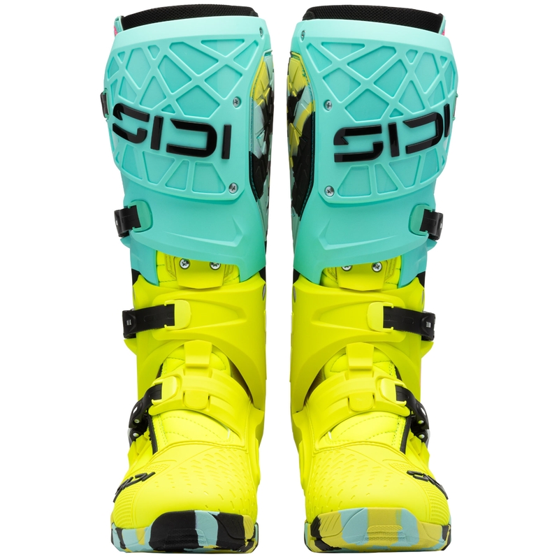 Moto škornji SiDi Crossair X mint-fluo rumeni