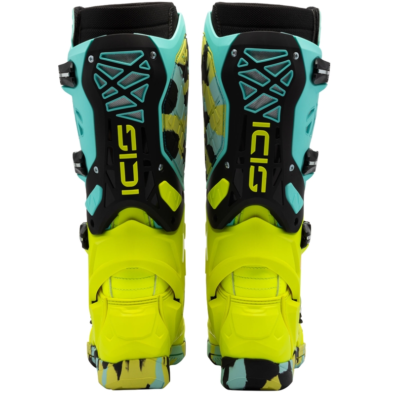 Moto škornji SiDi Crossair X mint-fluo rumeni