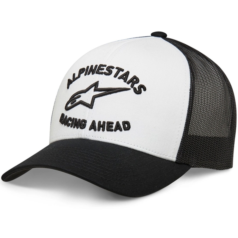 Kapa Alpinestars Tripleer belo-črno-bela