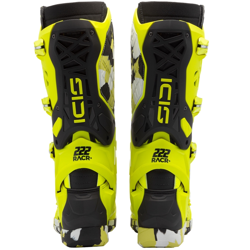 Motoristični škornji SiDi Crossair X RACR001 črno-fluo rumeni