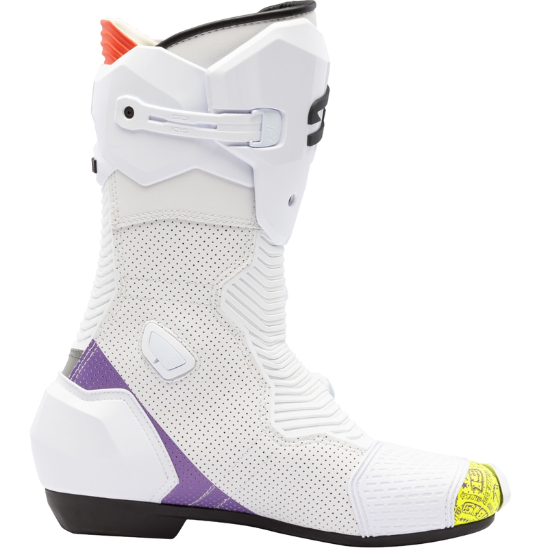Motoristični škornji SiDi MAG 2 Air BTA001 belo-rumeni