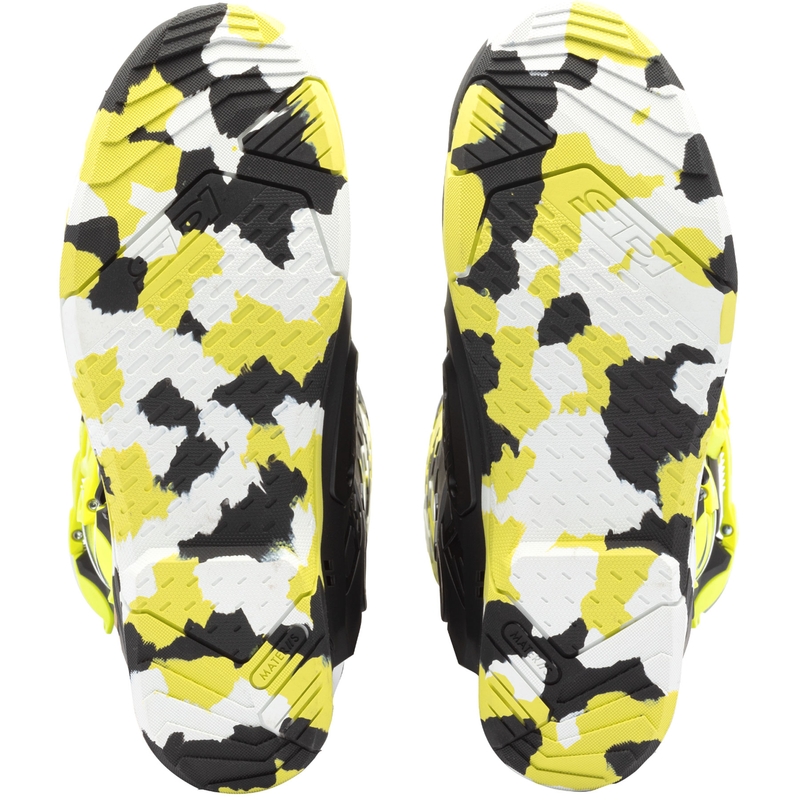 Motoristični škornji SiDi Crossair X RACR002 fluo rumeno-črni