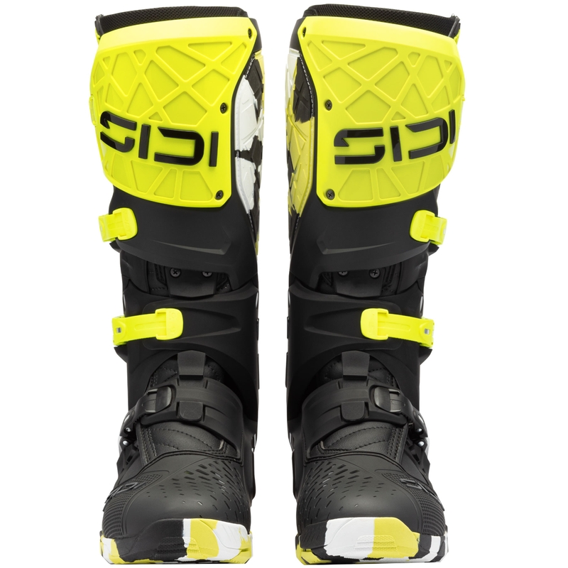 Motoristični škornji SiDi Crossair X RACR002 fluo rumeno-črni