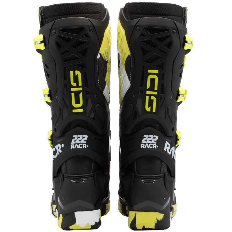 Motoristični škornji SiDi Crossair X RACR002 fluo rumeno-črni
