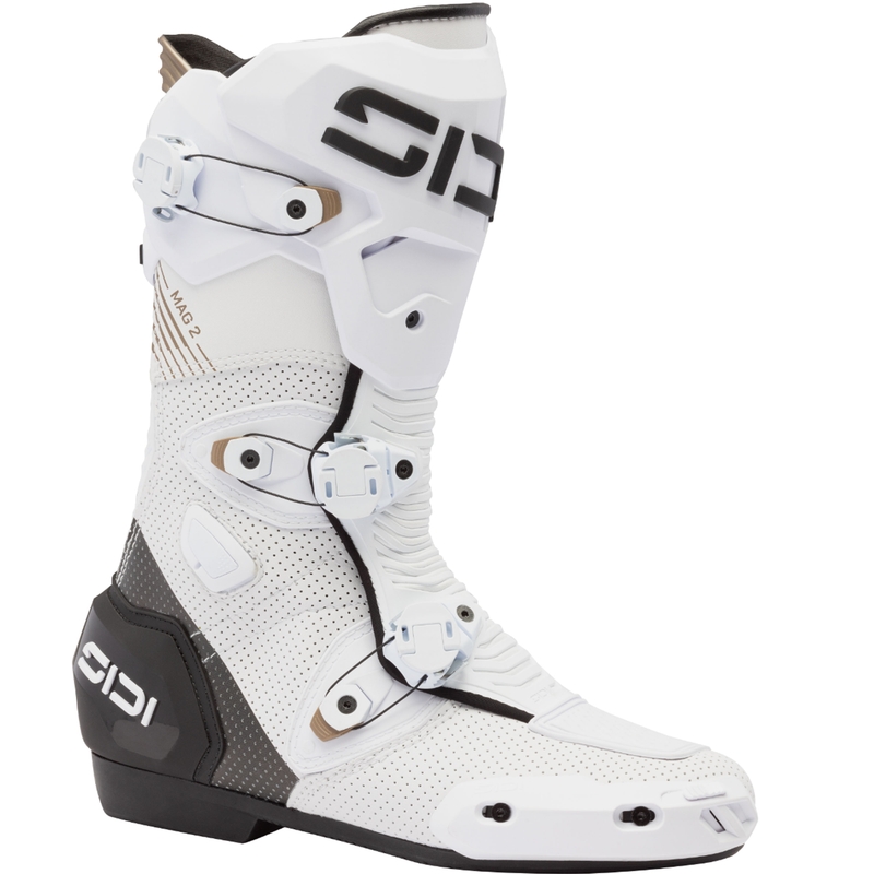 Moto škornji SiDi MAG 2 Air belo-črni