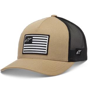 Alpinestars Flag Snap Hat peščeno-črno-bela
