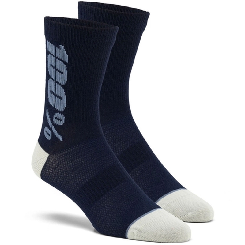 Nogavice 100% - USA Rythym Merino volna modre