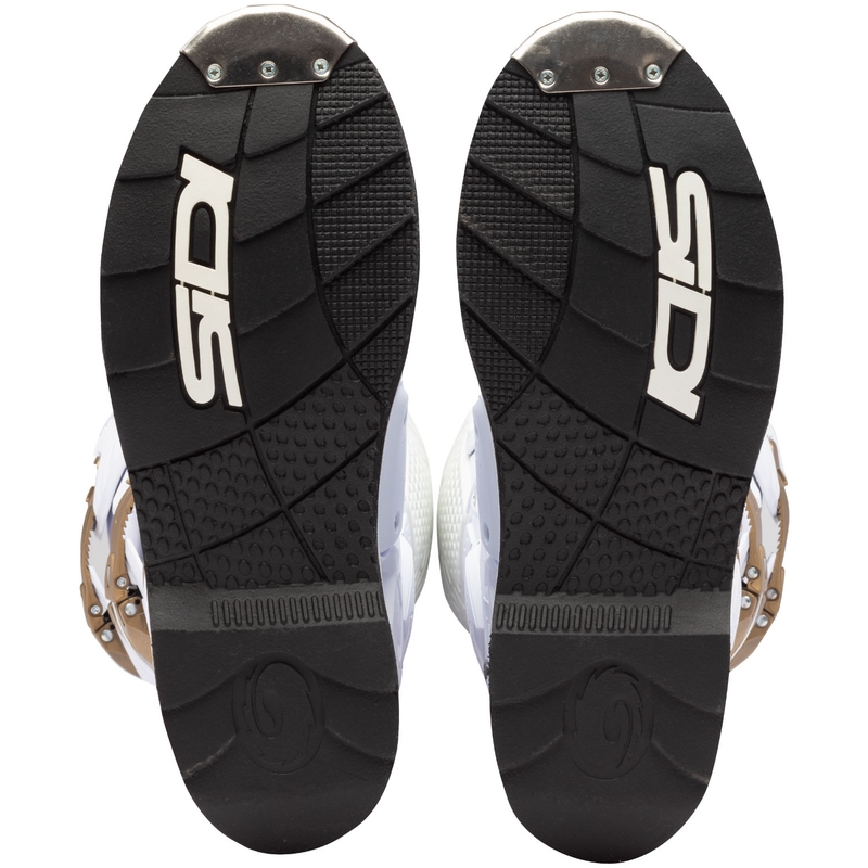 Moto škornji SiDi Crossfire 3 belo-bronasti