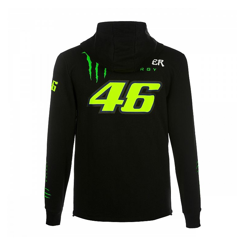 Mikina VR46 Valentino Rossi MONSTER 46 REPLICA FLEECE black