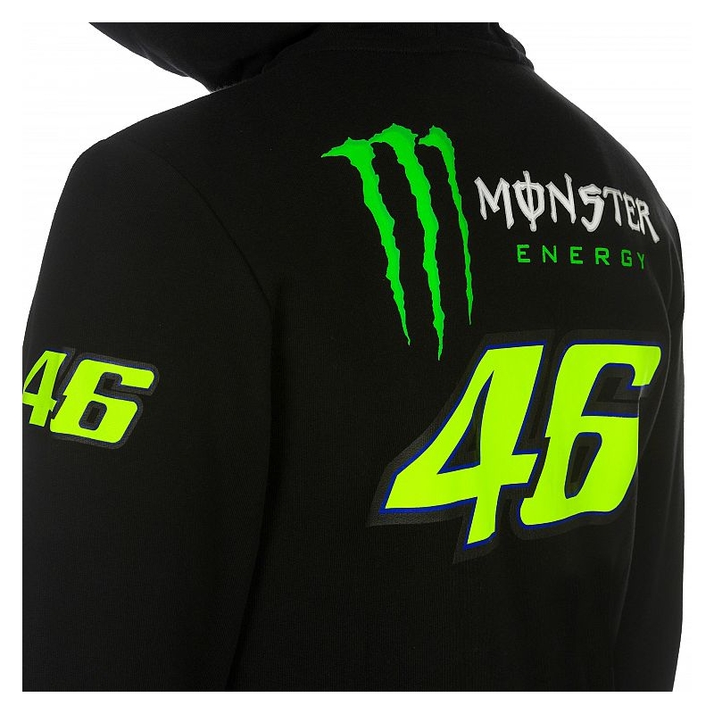 Mikina VR46 Valentino Rossi MONSTER 46 REPLICA FLEECE black