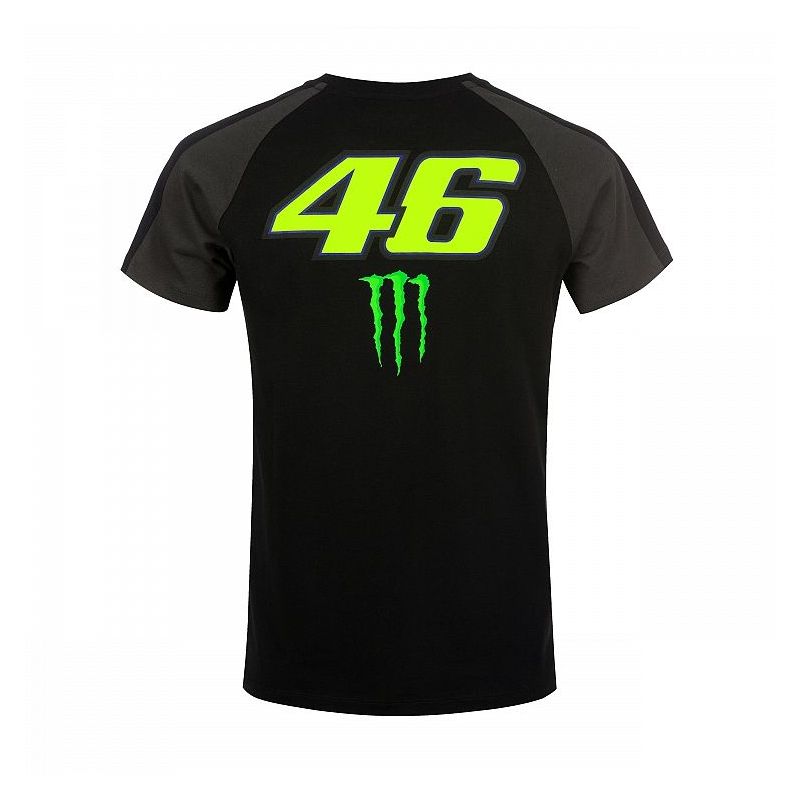 Majica VR46 Valentino Rossi 46 MONSTER črna