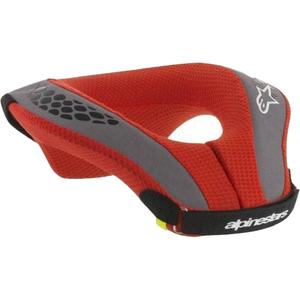 Alpinestars Sequence Youth Black-Red-Gray-Fuo Yellow Otroška jopa