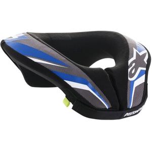 Alpinestars Sequence Youth ščitnik za vrat črne, bele in modre barve
