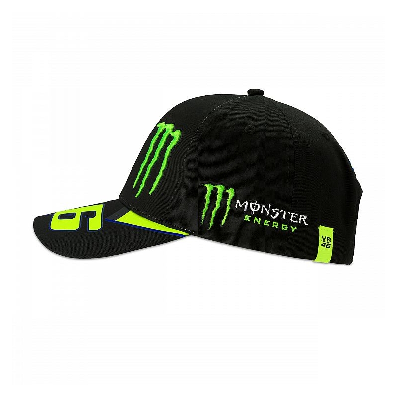 Kapa VR46 Valentino Rossi MONSTER 46 REPLICA črna
