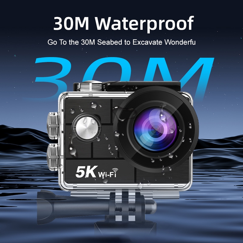 Motoristična kamera MaxTo Action Cam 5k