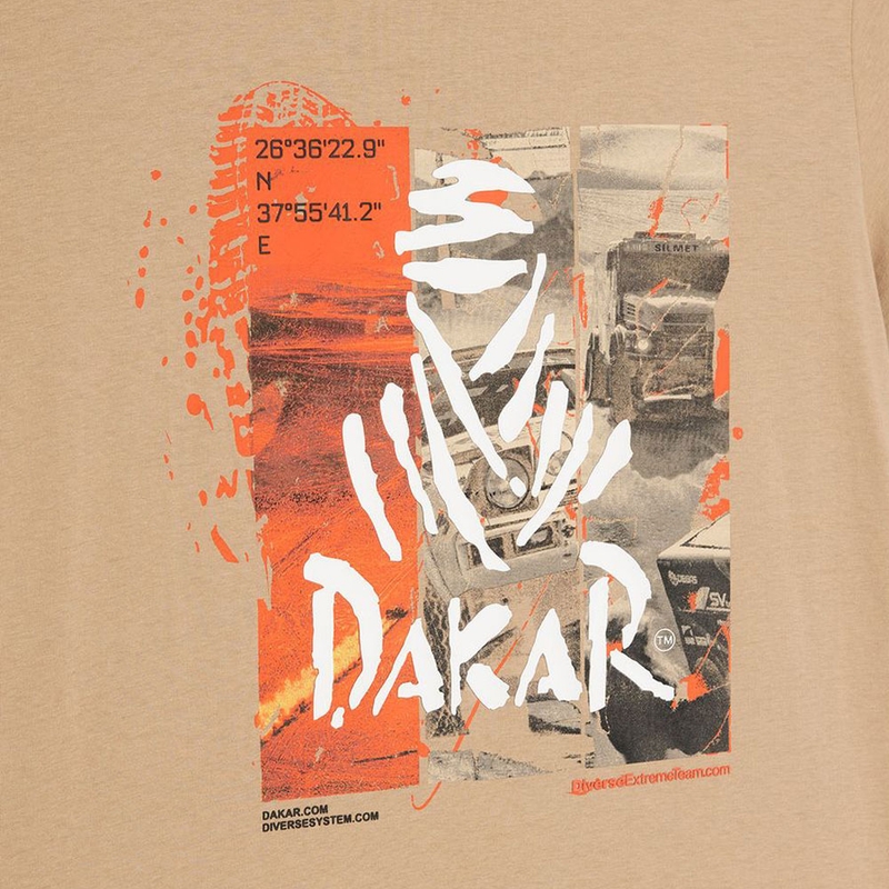 Majica Dakar DES 2025 peščeno